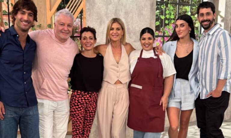 Eugenia Tobal debutó como conductora de un programa de cocina