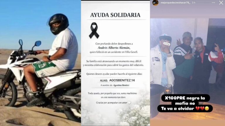 Piden ayuda económica para trasladar y velar los restos del presunto narco muerto en Villa Gesell