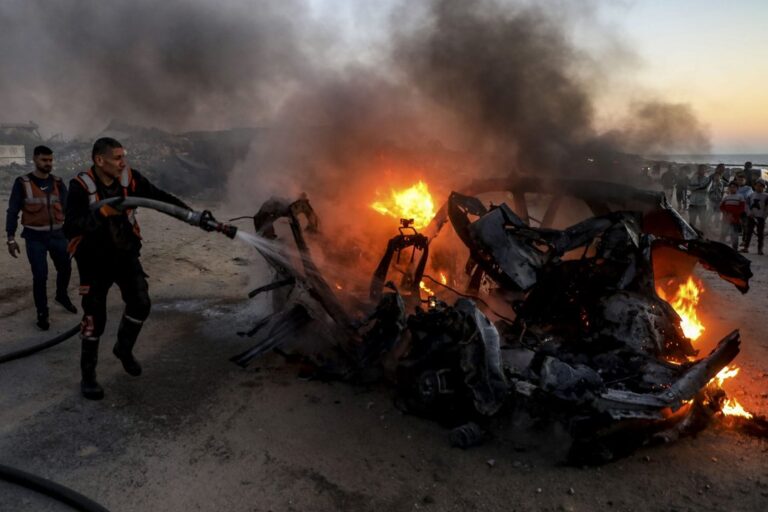 Siete muertos por bombardeos israelíes en Gaza