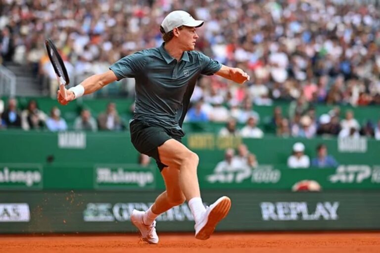 Sinner le ganó sin problemas a Zverev y se metió en la final del Masters de Montecarlo